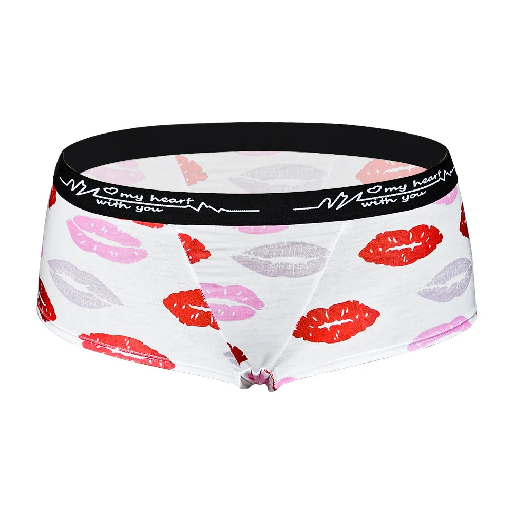 Ladies Solid color boxers Briefs Comfortable Female Underwear Sporty Style Casual Sexy Panties for Women S-XL