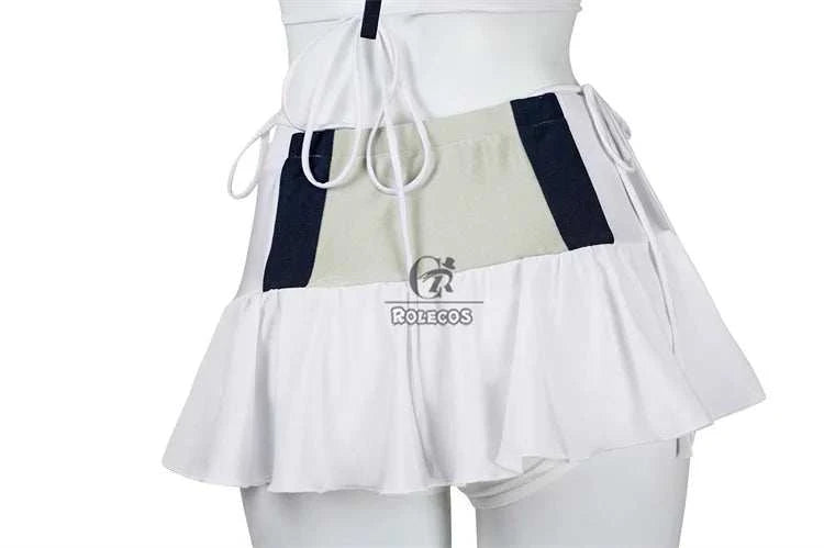 ROLECOS FF VII Tifa Swimsuit Game FF7 Remake Tifa Sexy Halter Women Beach Bathing Swimming Suit