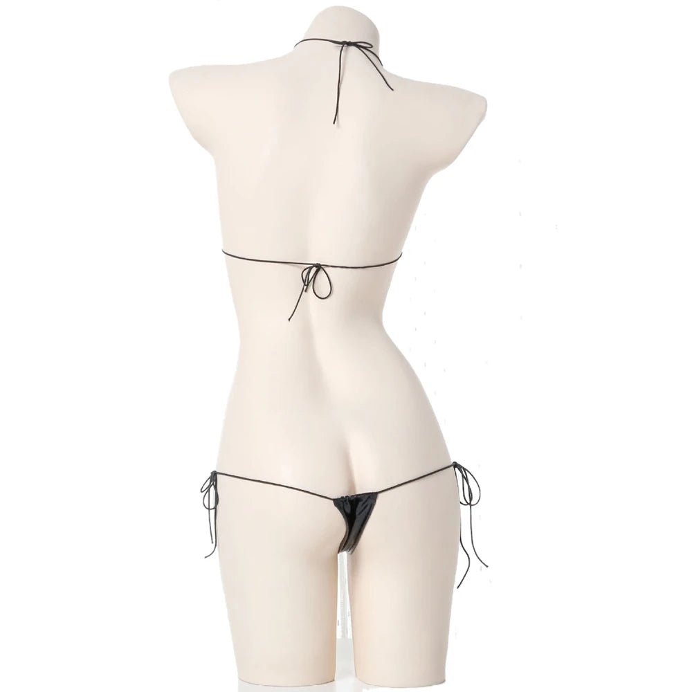 AniLV Kawaii Temptation Mini Bikini Set – Summer Beach Lingerie-Inspired Swimwear