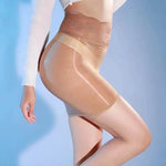 Shiny Lace Mini Skirt