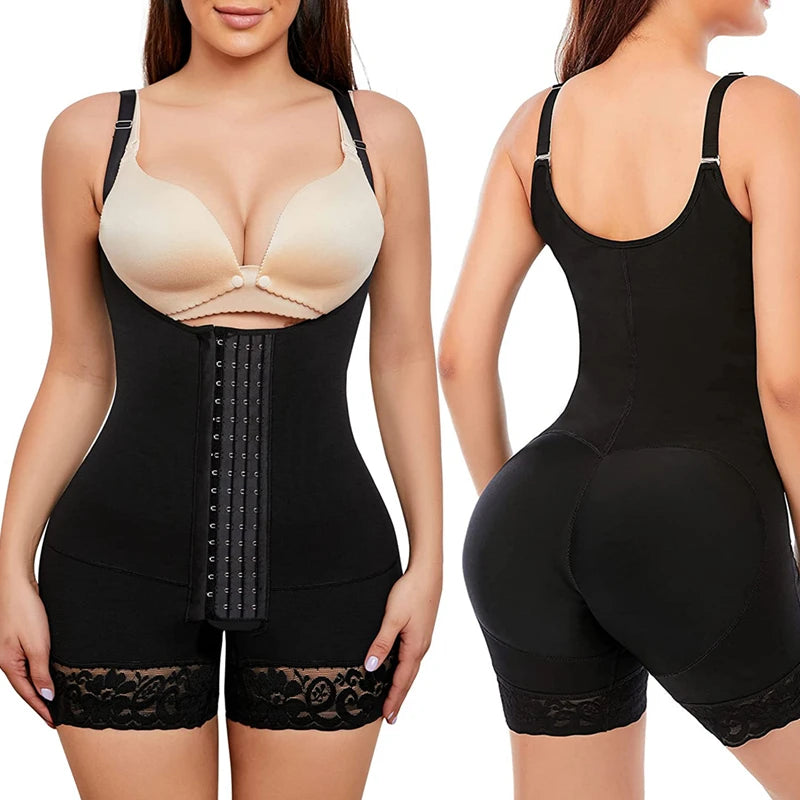 Postpartum Abdomen & Waist Reduction Girdle Body Shaper – Slimming Push-Up Control Panties for Women
