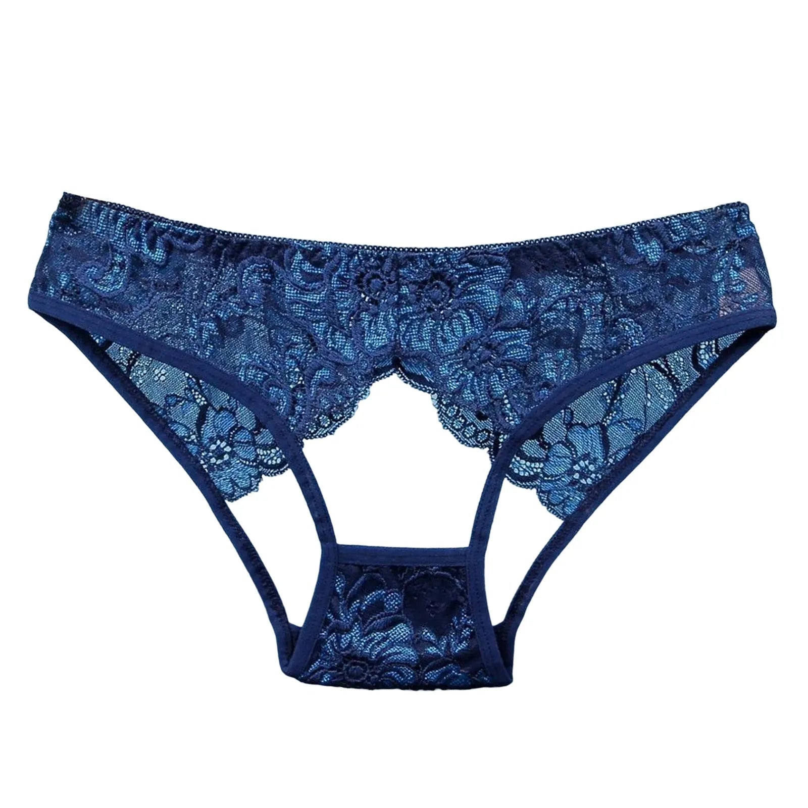Sexy Hollow Out Underwear For Women Lace Low Waist Hipster Female Floral Embroidered Panties Underpants Sheer Thin Briefs