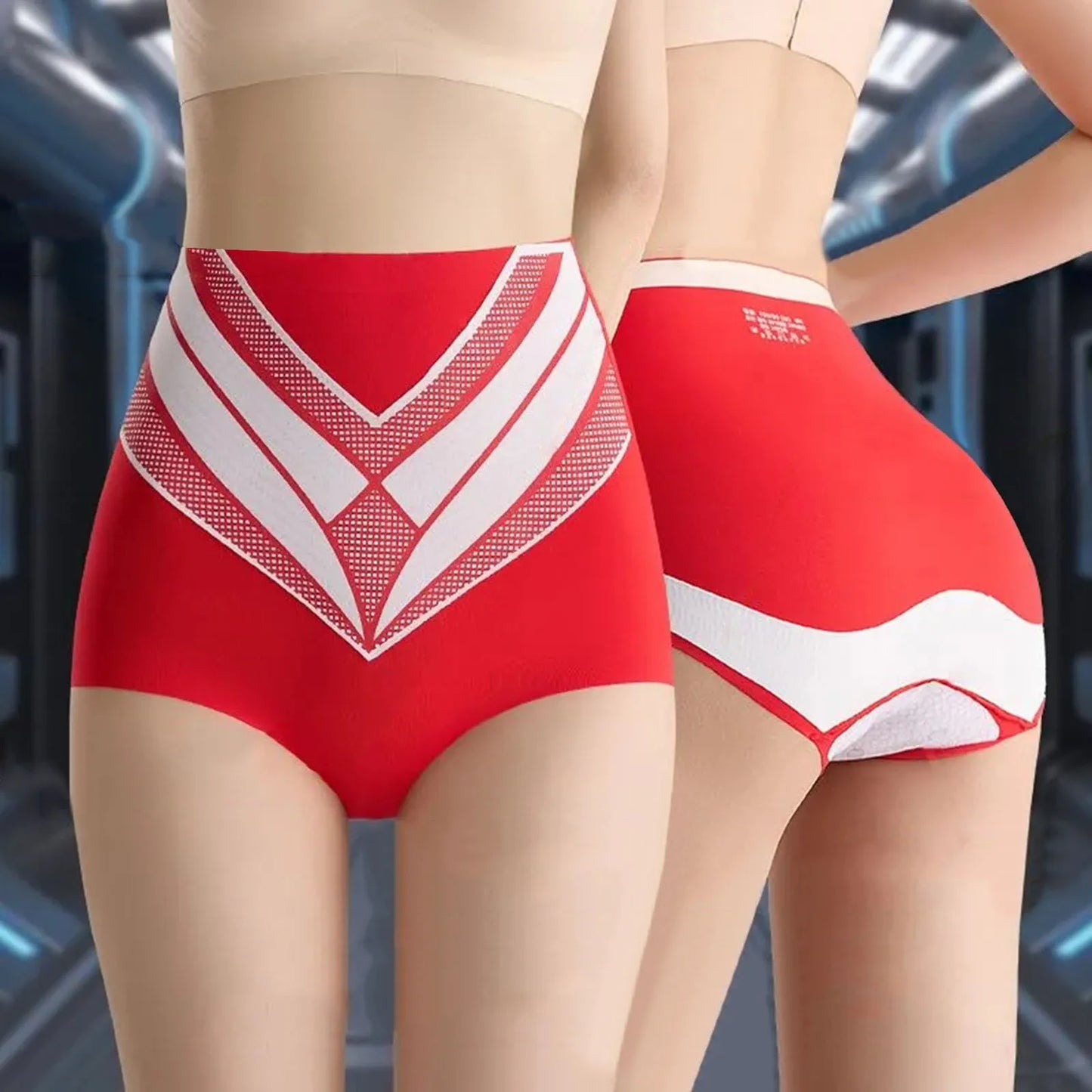 High Waist Panties Women Large Size Soft Cotton Butt Lifter Sexy Underwear Women High Elastic Bottoms Underpants For Women