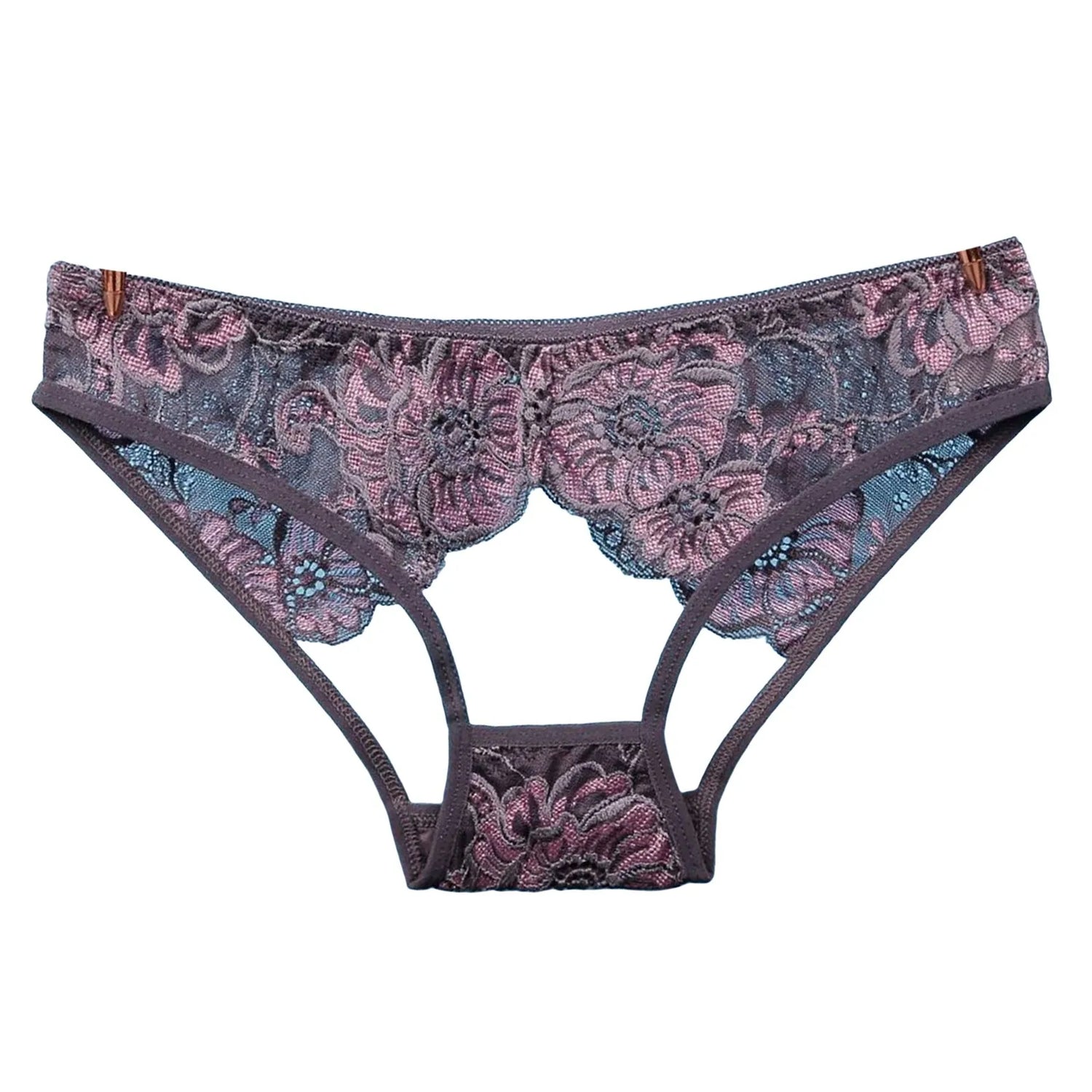 Sexy Hollow Out Underwear For Women Lace Low Waist Hipster Female Floral Embroidered Panties Underpants Sheer Thin Briefs