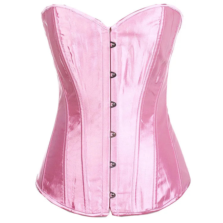 Sexy Slimming Corsets Waist Trainer Body Shaper Bustier Fajas Gothic Corset Lace Up Boned Corselete Shapewear Women Clothes