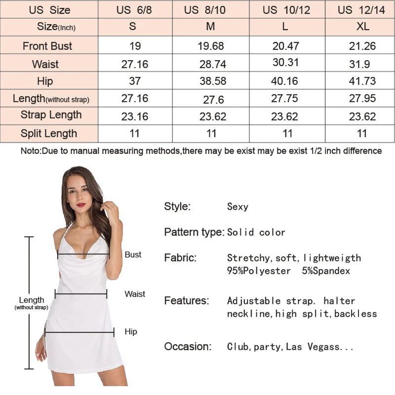 Sexy Lingerie Passion Temptation Suspender Nightdress Skirt Y2k Retro Street V Neck Slit Back Suspender Backless Evening Dress