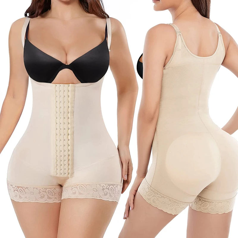 Postpartum Abdomen & Waist Reduction Girdle Body Shaper – Slimming Push-Up Control Panties for Women