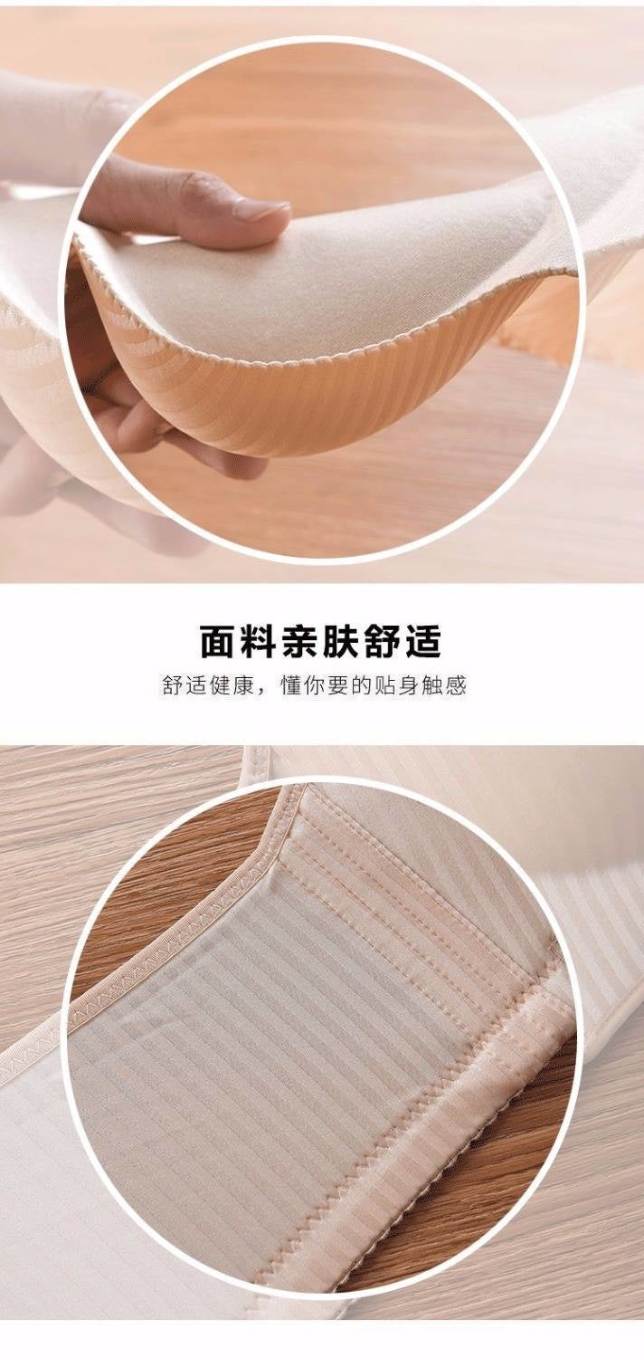 2024 New 8cm Thick Push Up Bra Wire-Free No Steel Ring Lingerie Seamless Adjustable Padded Bras for Women No Mark Comfort