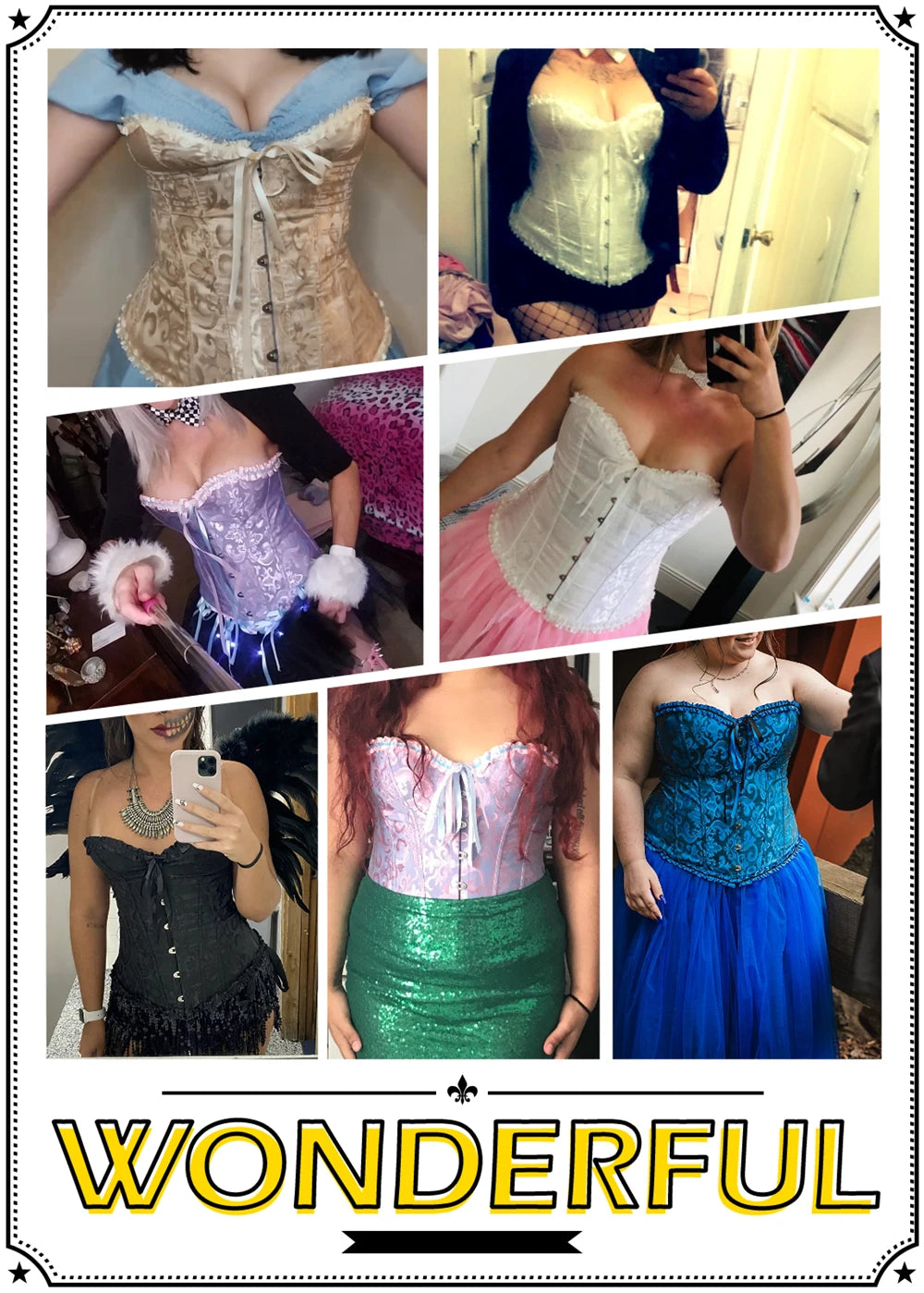 Sexy Slimming Corsets Waist Trainer Body Shaper Bustier Fajas Gothic Corset Lace Up Boned Corselete Shapewear Women Clothes