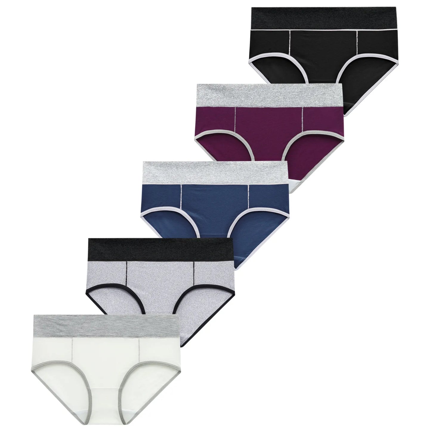 Underpants Underwear Knickers Color Briefs Patchwork Bikini Panties Solid Women Lingerie Costumes Women Thin Lightweight Panties