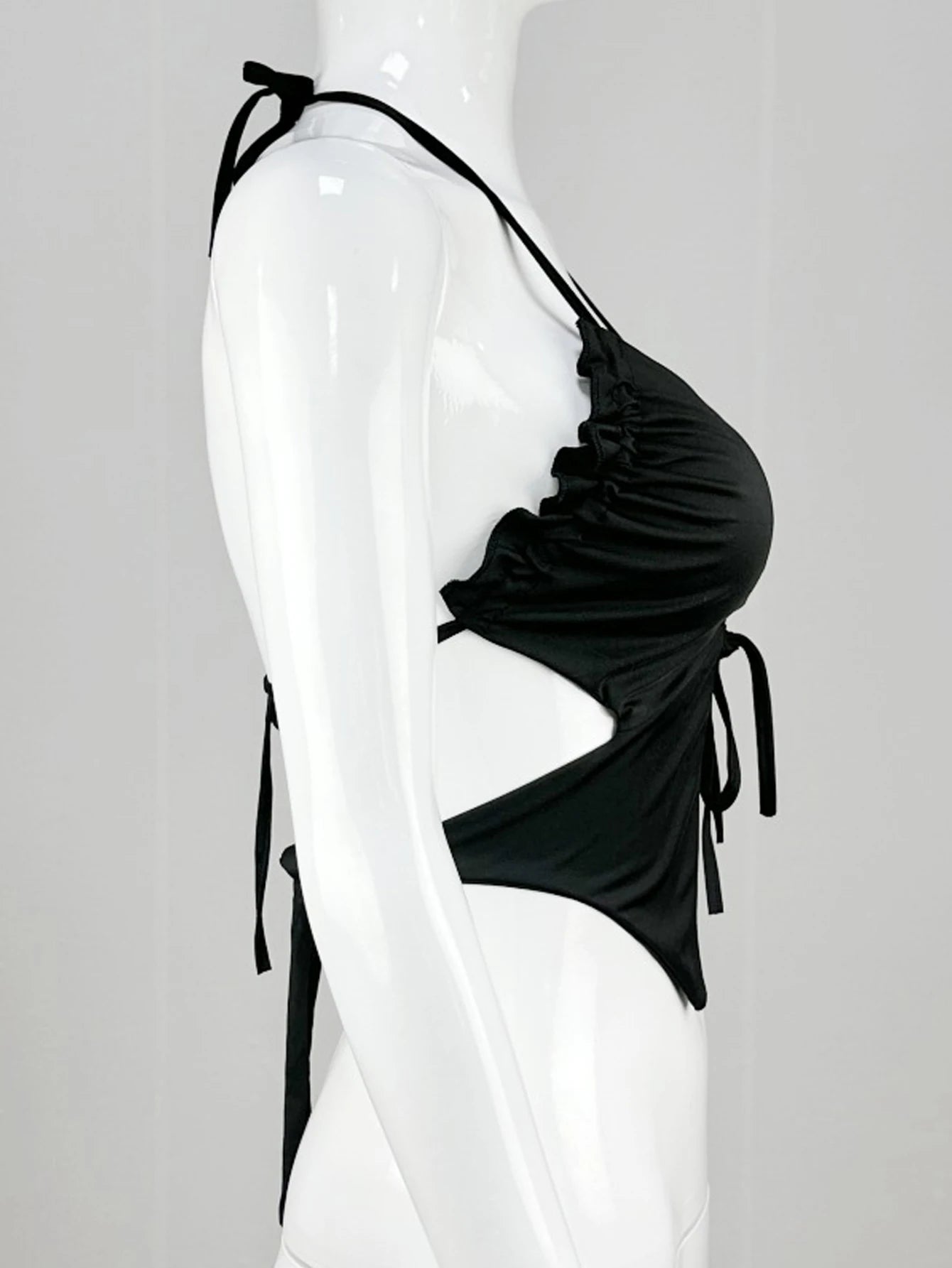 Women Summer Top Butterfly Design Sexy Wrapped Chest Vest Tie Back Spaghetti Strap Camisole Crossover Ruched Slim Fit Camisole B