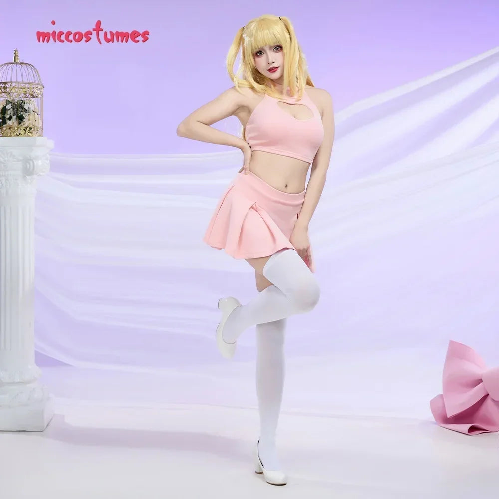 Misa Cosplay pink Costume