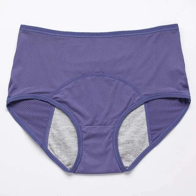 Leak Proof Menstrual Panties Underwear Period Physiological Pants Women Waterproof Briefs Plus Size  L-8XL Female Lingerie