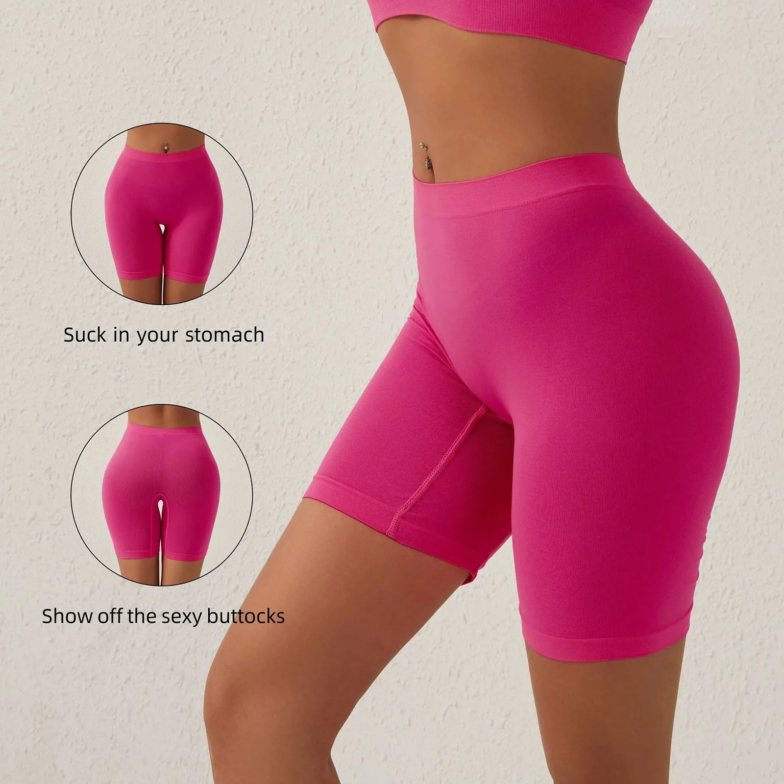 Summer Thin Fitness Shorts Push Up Women Panty Sexy Gym Biker Shorts Short Feminino Leggings Workout Clothing Shorts Underwear