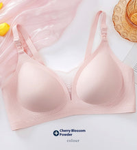 Pregnant Women's Wireless Lace Bra