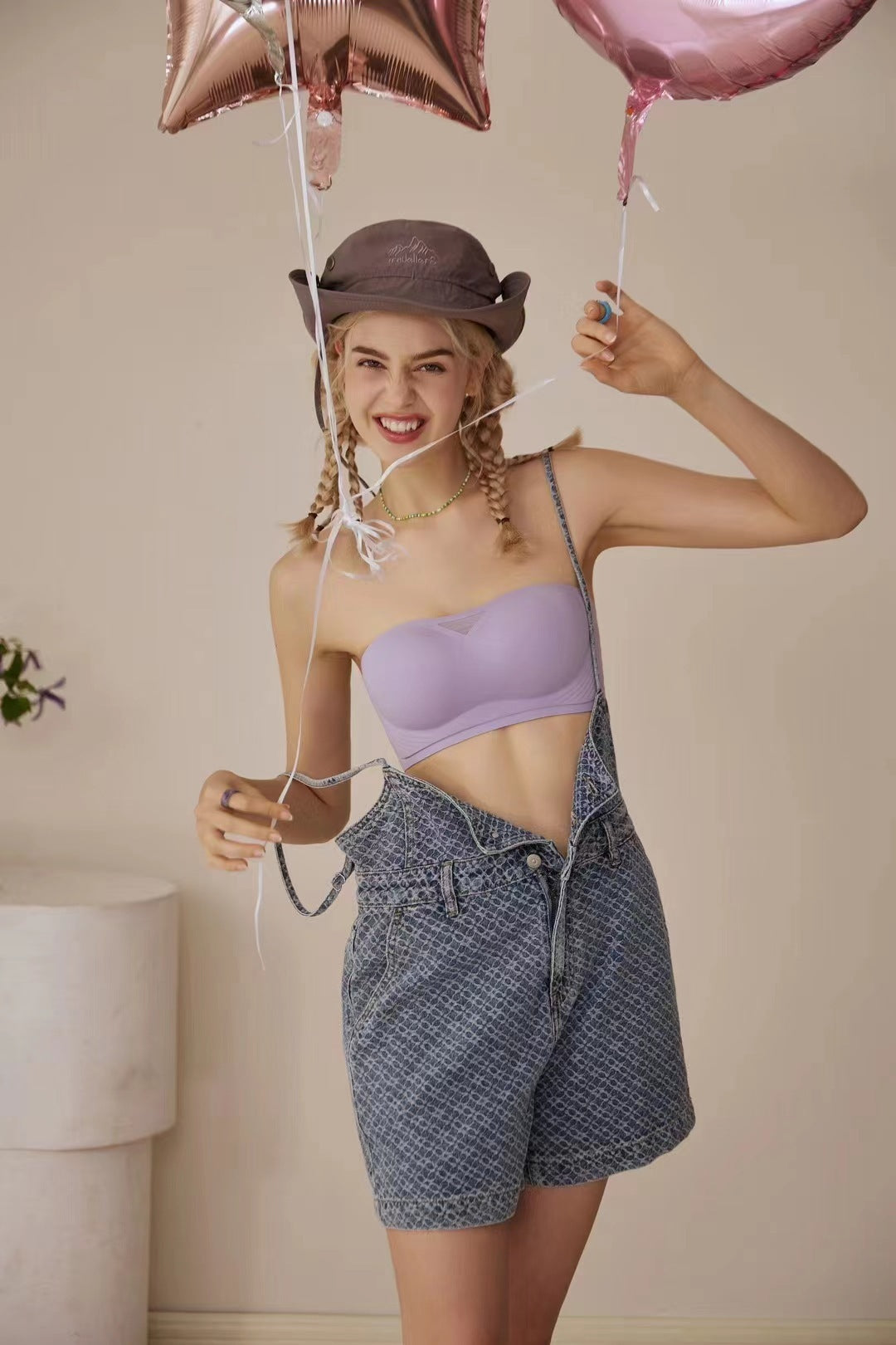 Seamless Push Up Strapless Bra