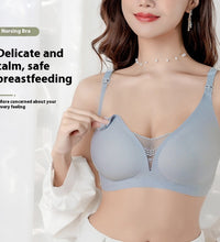 Pregnant Women's Wireless Lace Bra