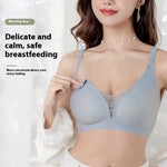 Pregnant Women's Wireless Lace Bra